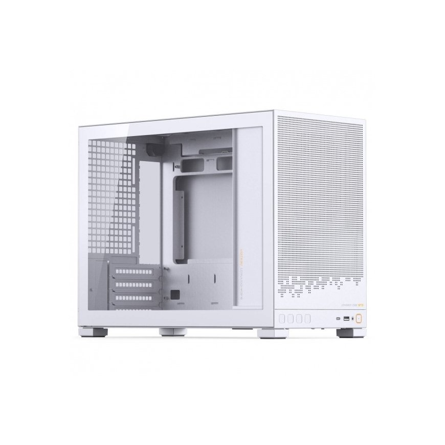 Jonsbo D32 STD Valkoinen PC-kotelo, Mini, mATX, Lasi