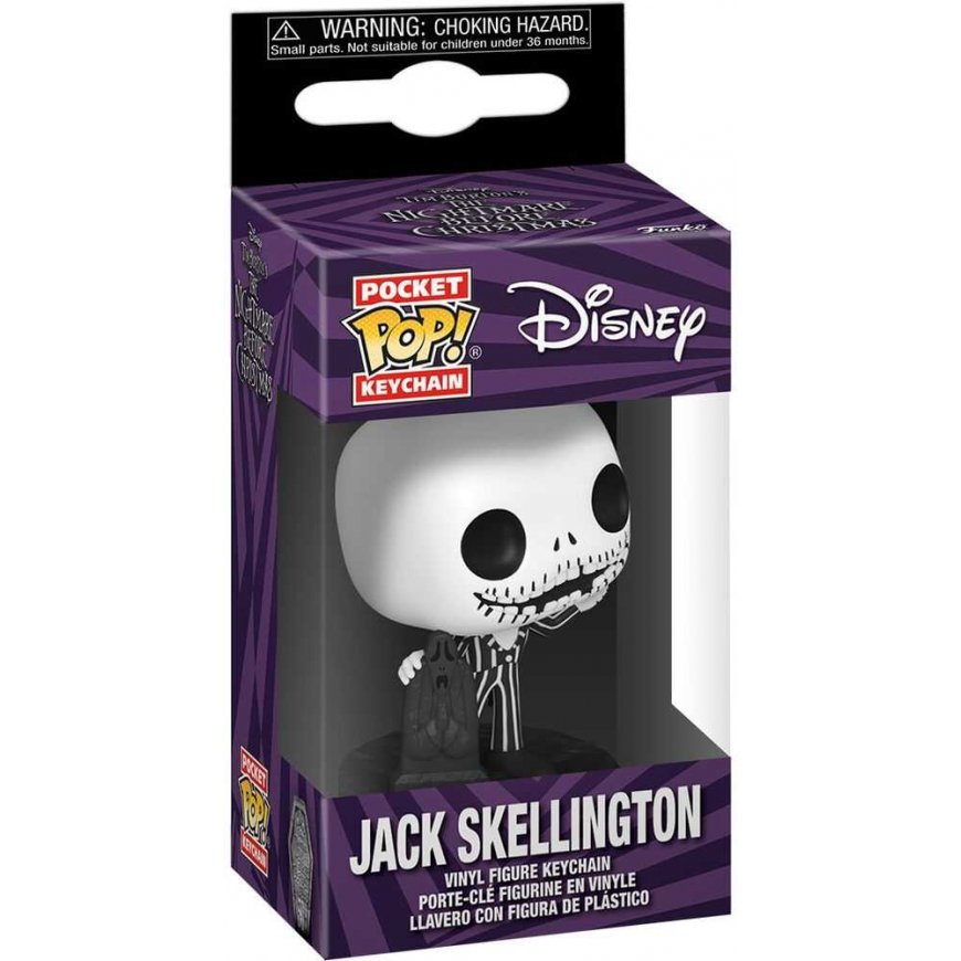 Funko Pocket POP Keychain Disney Nightmare Before Christmas 30th Anniversary Jack Skellington