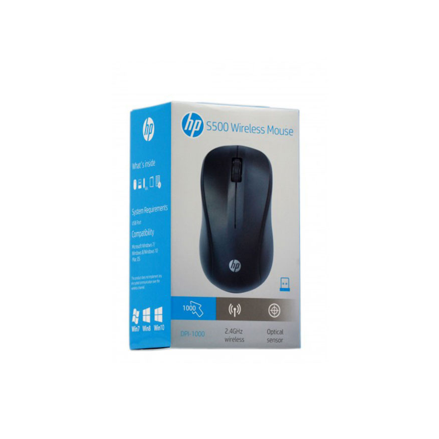 HP S500 Traadita hiir 1000DPI – 4