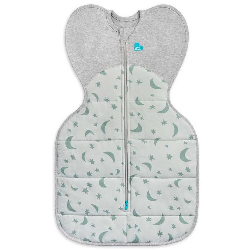 Love To Dream Swaddle UP - size XS - olive, moon - STAGE 1 Extra Warm – 2