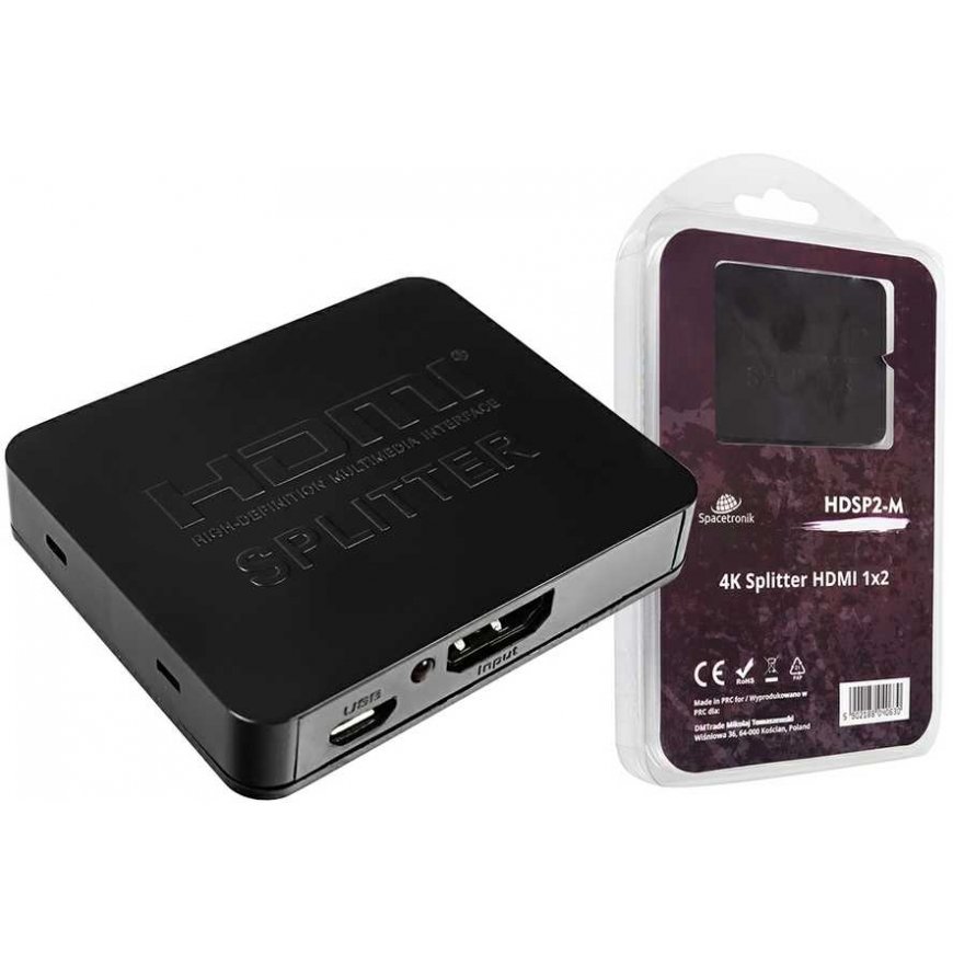 Спейстронник HDSP2-M мини HDMI 1/2 сплиттер