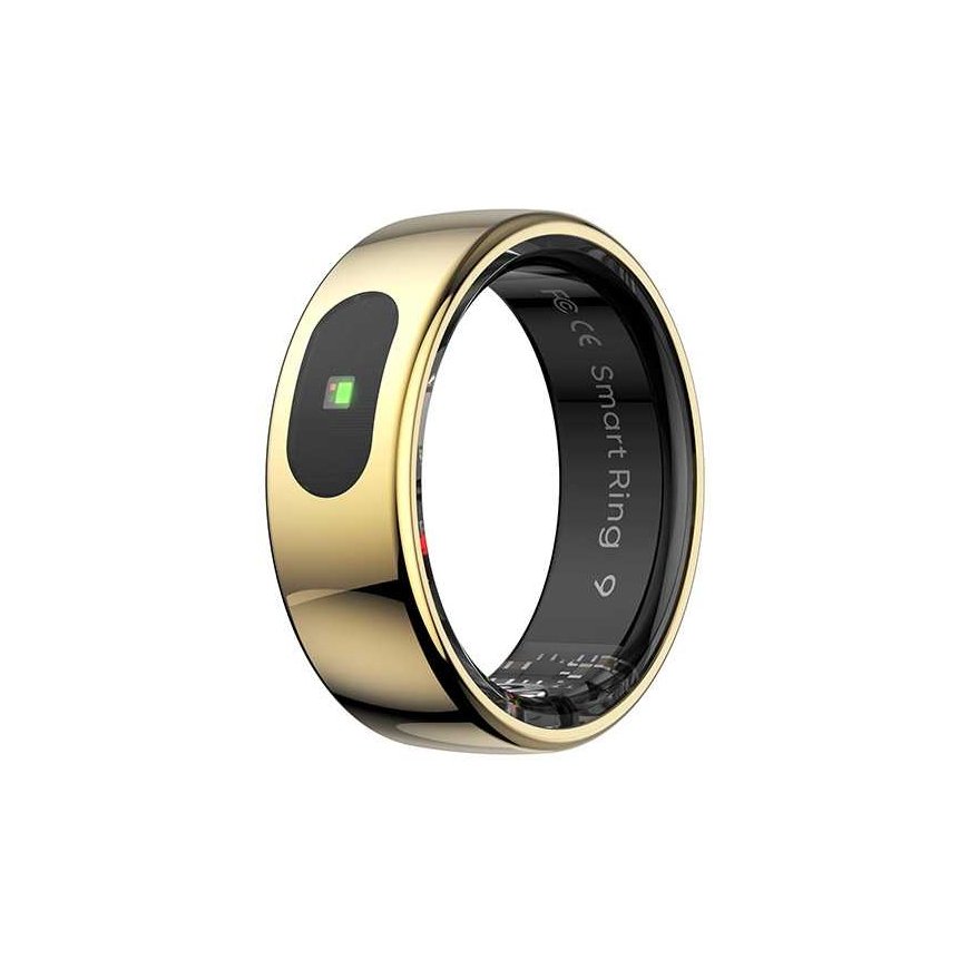 „Smart RING PRO kultainen“, mittaa stressiä, sydämen sykettä, seuraa unta, 12 jaksoa, Powerton – 2