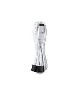 CableMod C-Series Pro liitäntäkaapeli - Vaihtoehto A, 90°, 16-nastasta 2x8-nastaan PCIe, valkoinen