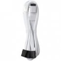CableMod C-Series Pro liitäntäkaapeli - Vaihtoehto A, 90°, 16-nastasta 2x8-nastaan PCIe, valkoinen