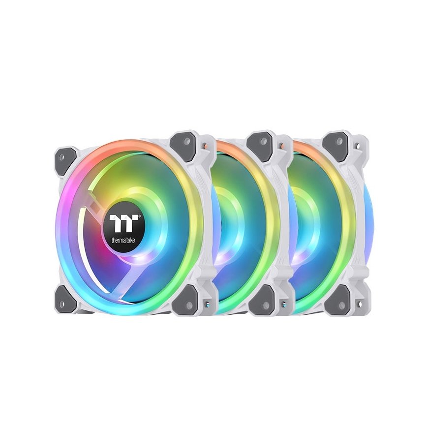 Thermaltake Riing Trio 12 RGB Radiator Fan White TT Premium Edition Universal 12 cm 3 pc(s)