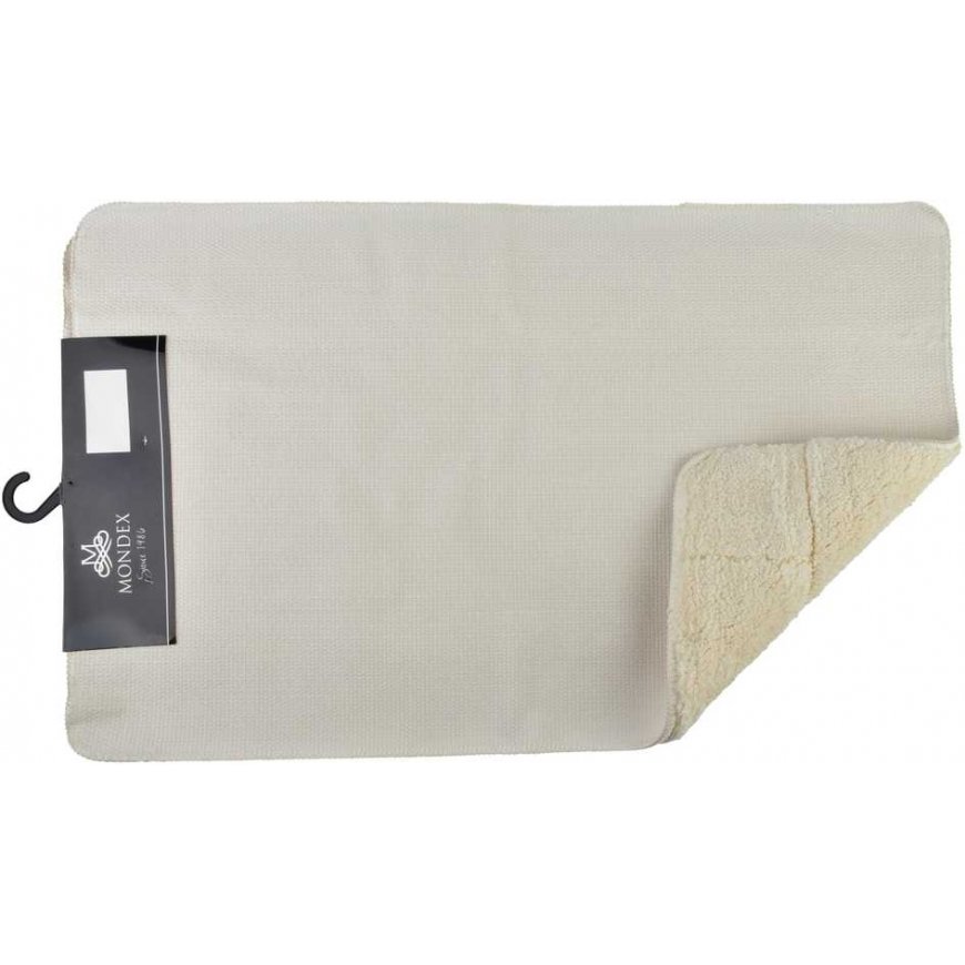 Bathlab ZAC bath mat set, 2 pcs, 50x37/50x80 cm, cream color – 5