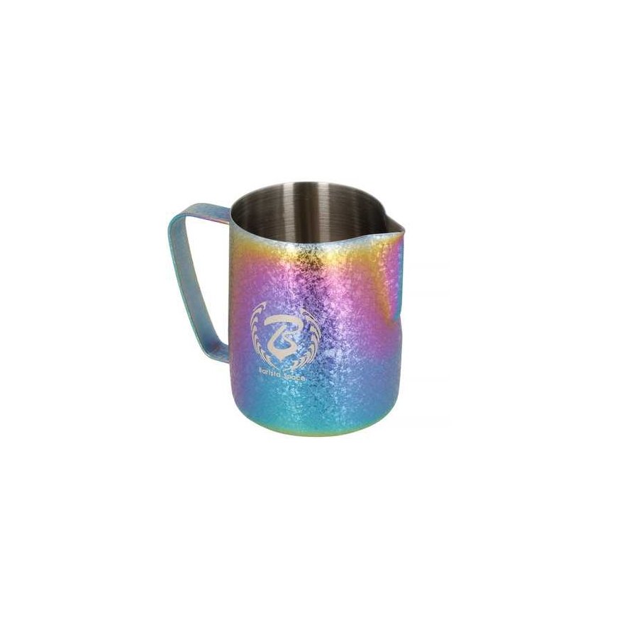 Barista Space - 600 ml Multicolored Milk Jug with Ledo Grains – 2