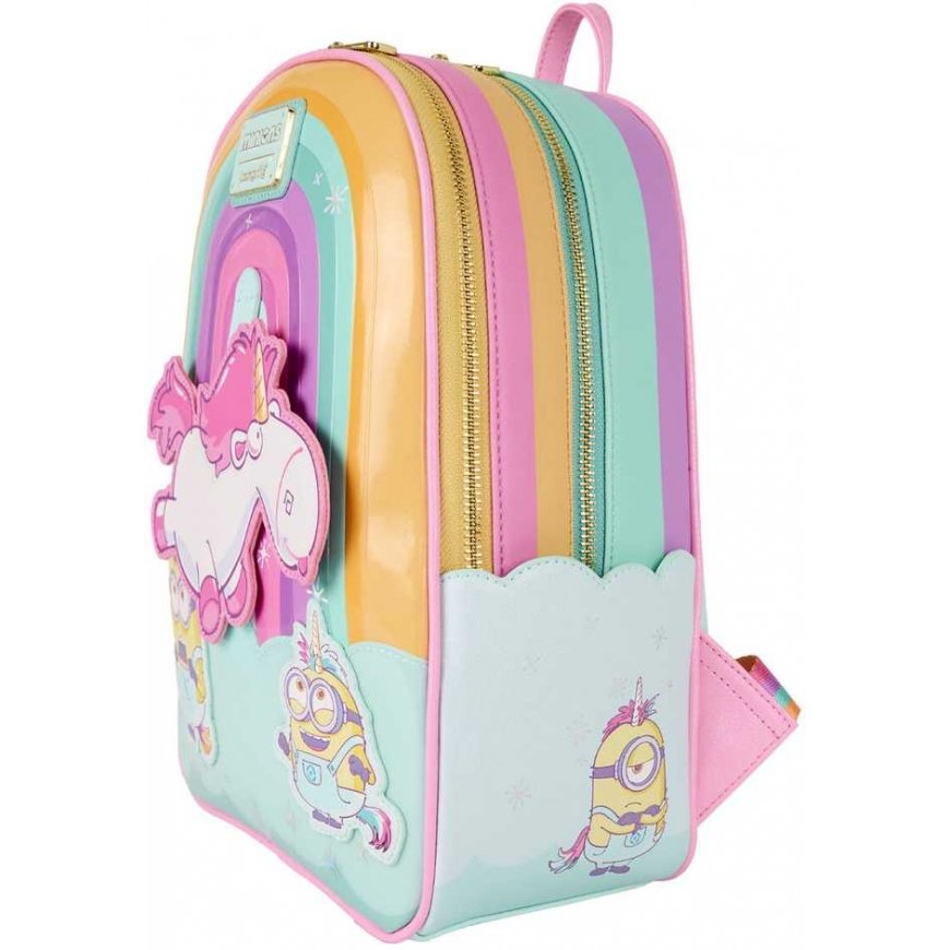 Loungefly Minions Fluffy Unicorn backpack 30cm – 3