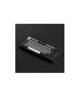 AKKO 5075B Klaviatūra žaidimams, RGB - Rosewood jungikliai, ISO DE/UK/Nordic, juodas & sidabrinis