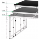 Lean Folding Tourist Table 120x60 cm Lean Folding Tourist Table 120x60 cm