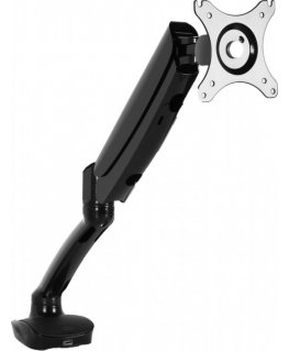 Reflecta 23263 monitori kinnitus ja alus 68,6 cm (27") Laud Must