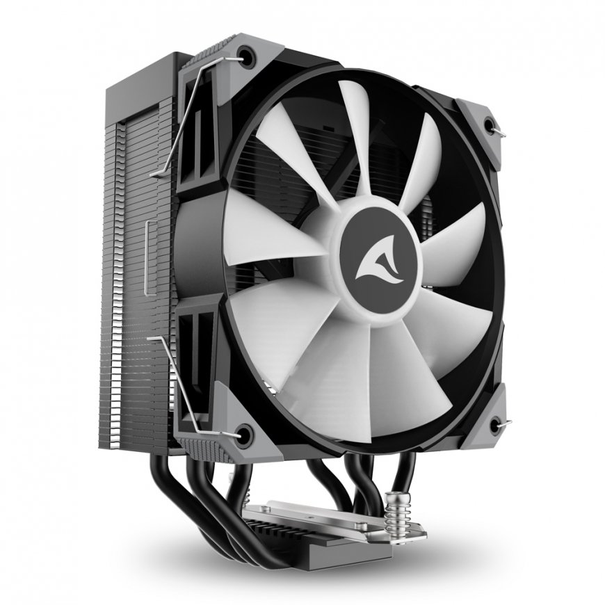 Sharkoon A40 RGB Processor Air cooler 12 cm Black 1 pc(s) – 2