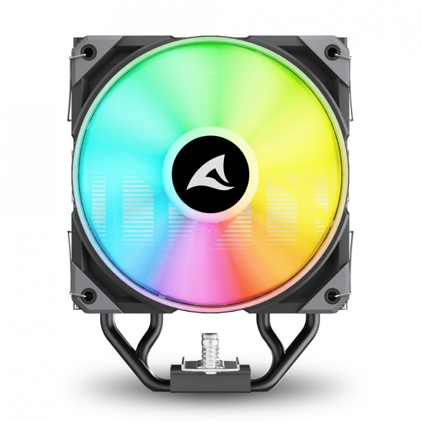 Sharkoon A40 RGB Protsessor Õhujahuti 12 cm Must 1 tk – 5