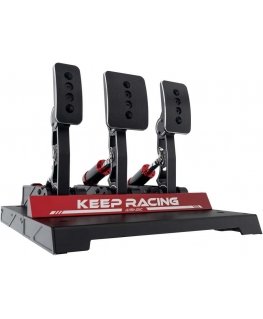 SIMAGIC P1000 modular pedals, a set of racing simulator with a dynamometric element. S303