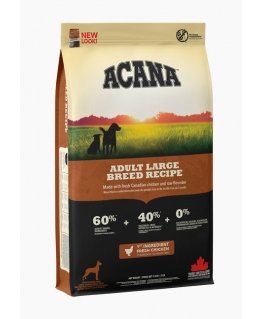 Acana Adult Large Breed Recipe 17 kg Pieaudzis suns Cālis