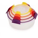 Joseph Joseph Joseph JJ-Sarja 4 pyöreää säiliötä, 8 kpl, liitoslukko Joseph Joseph Joseph JJ-Sarja 4 pyöreää säiliötä, 8 kpl, liitoslukko