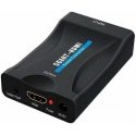PremiumCord SCART-HDMI 1080P -muunnin 230V virtalähteellä PremiumCord SCART-HDMI 1080P -muunnin 230V virtalähteellä