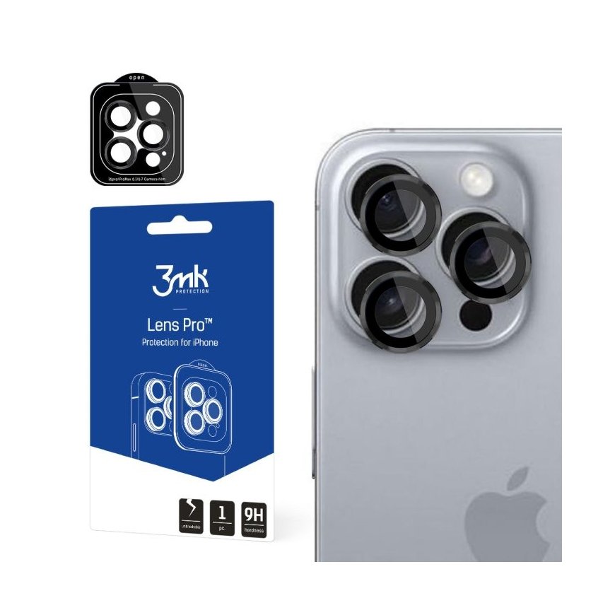 3MK Lens Protection Pro Kaamera objektiivi kaitse Apple 1 tk