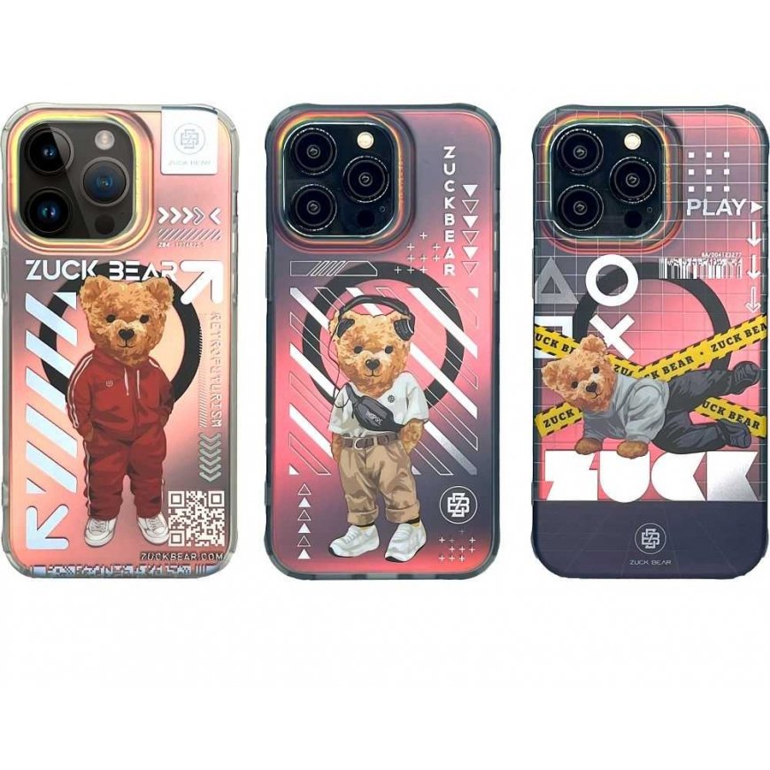 ZuckBear ZUCK BEAR kate NEW YORK NEVER SLEEPS MAG ühilduv MagSafe'iga, mõeldud IPHONE 15 Pro Max'i jaoks queens spark – 4