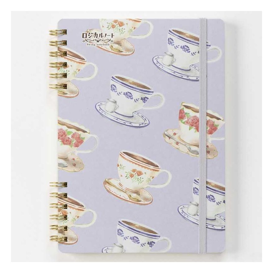 Notebook 'otome time' B6, with 5mm squares NW-B606-4