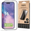 Toti Premium PREMIUM TEMPERED -näytönsuojalasi 3D täysikattava Apple iPhone 16:lle
