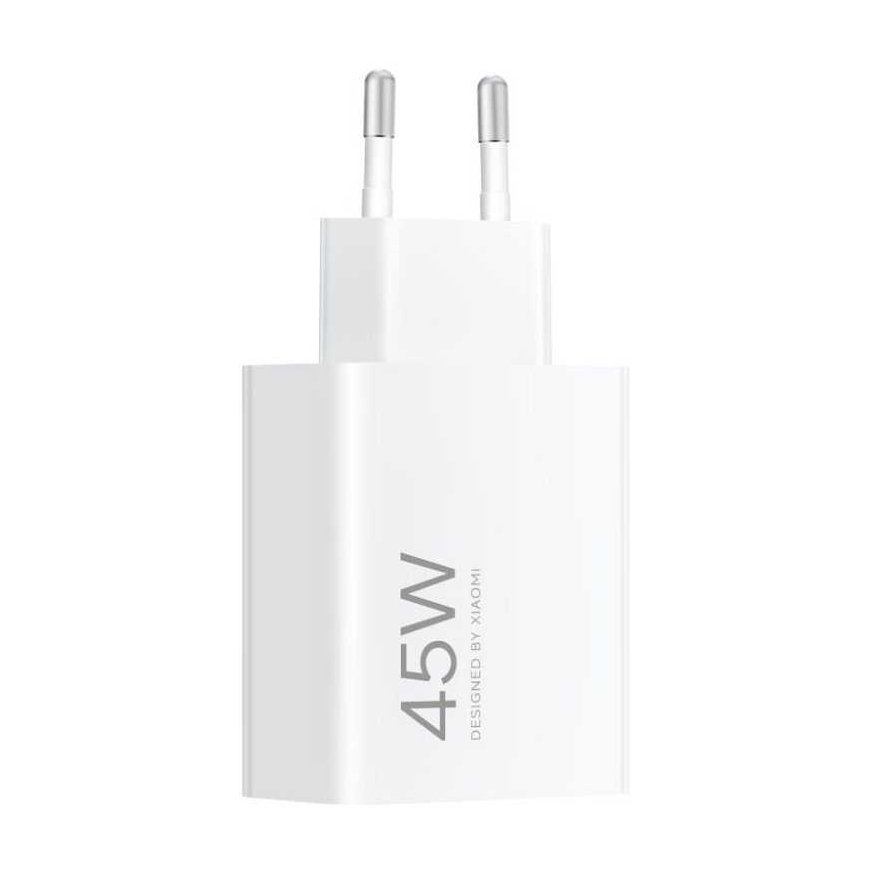 XIAOMI original network charger USB A QC3.0 3A 45W MDY-17-EF white bulk