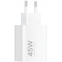 Оригинальное зарядное устройство XIAOMI, подключаемое к сети, USB A QC3.0 3A 45W MDY-17-EF белое, в упаковке Оригинальное зарядное устройство XIAOMI, подключаемое к сети, USB A QC3.0 3A 45W MDY-17-EF белое, в упаковке