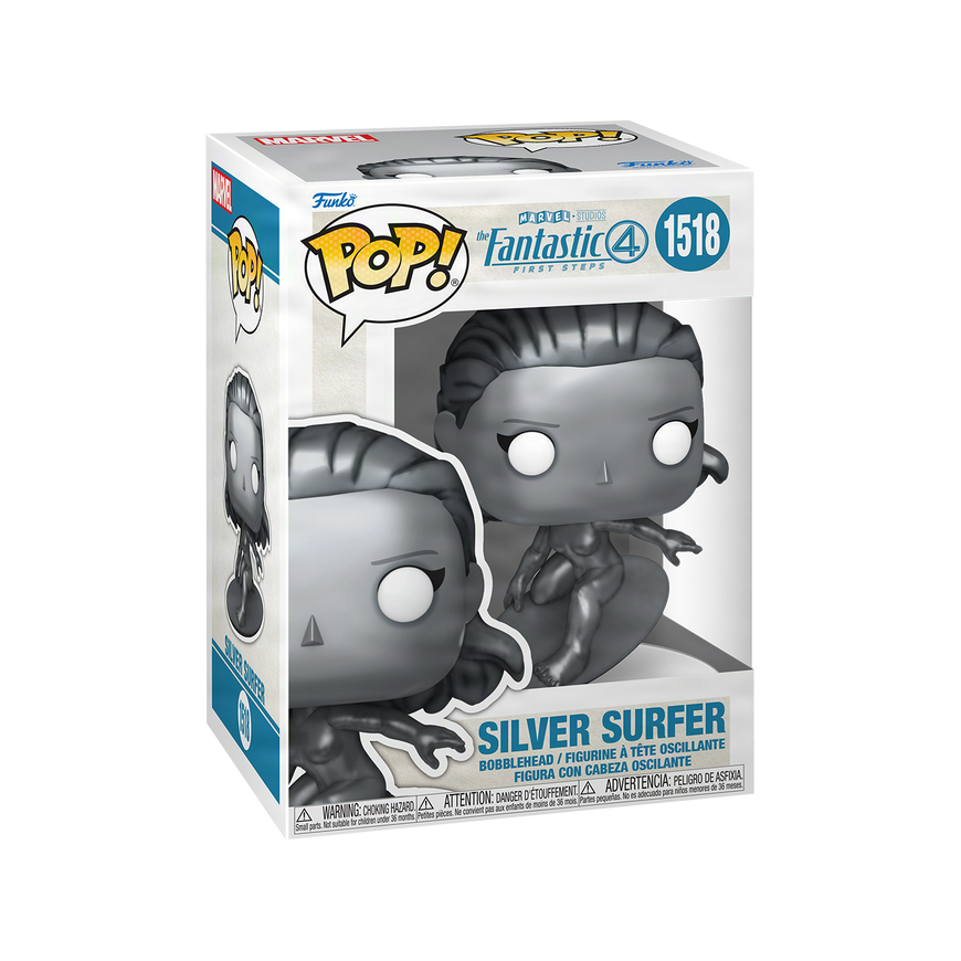 FUNKO POP! Vinyl Figure: Marvel: The Fantastic Four: First Steps - Silver Surfer – 2