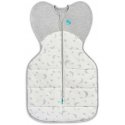 Love To Dream Swaddle UP - size XS - white, moon - STAGE 1 Extra Warm Love To Dream Swaddle UP - size XS - white, moon - STAGE 1 Extra Warm