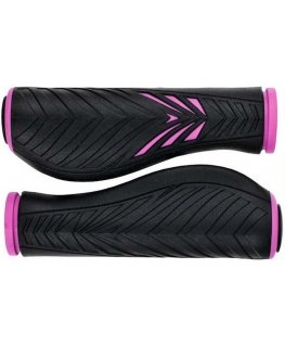 Velo Prox Vairo rankenėlät ProX VLG-1133AD2 Comfort Gel 130mm vaaleanpunainen-musta