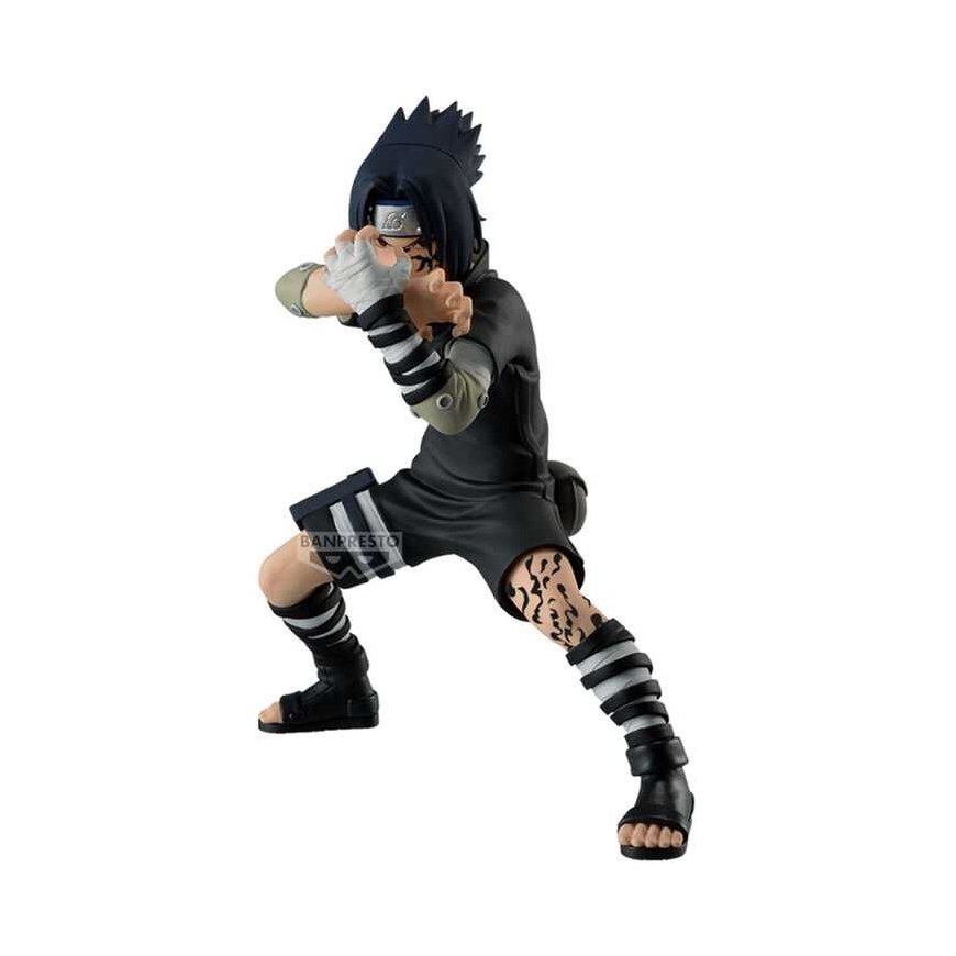 Banpresto Naruto Shippuden Sasuke Uchiha Vibration Stars figūra 14cm