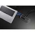 Kingston Technology WFS-USB jaotur USB 3.2 Gen 1 (3.1 Gen 1) Type-C 5000 Mbit/s Hõbe Kingston Technology WFS-USB jaotur USB 3.2 Gen 1 (3.1 Gen 1) Type-C 5000 Mbit/s Hõbe