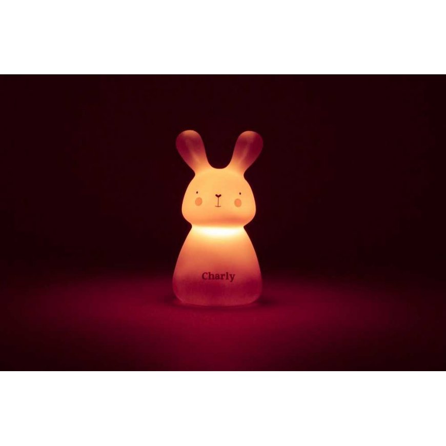 Olala Boutique Olala LED лампочка для кровати - Чарли Заяц, розовая – 2