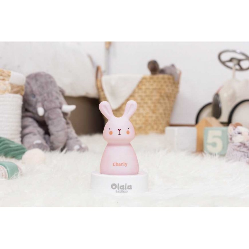 Olala Boutique Olala LED voodilamp - Charly Bunny, roosa – 3