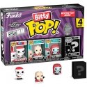 Funko Blister 4 hahmoa Bitty POP Disney Painajainen ennen joulua Santa Jack Funko Blister 4 hahmoa Bitty POP Disney Painajainen ennen joulua Santa Jack