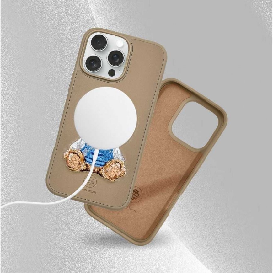 ZuckBear ZUCK BEAR case EVERLEY compatible with MagSafe 16 champagne gold – 3