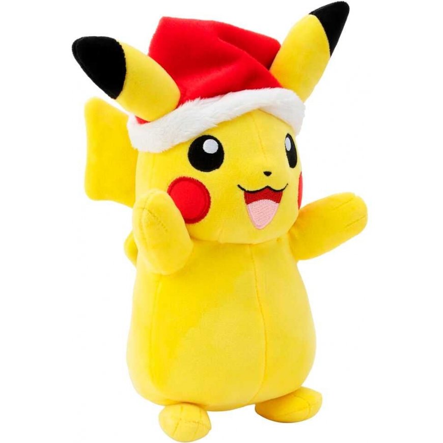 Jazwares Pokemon joulupukki Pikachu pehmolelu 20 cm – 3