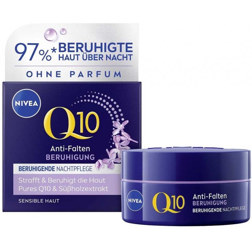 Nivea Q10 raminamais naktī krēms pret