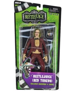 Neca Beetlejuice - Beetlejuice 1988 Punainen Tuxedo -figuuri 18 cm