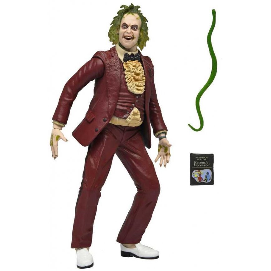 Neca Beetlejuice - Beetlejuice 1988 Punainen Tuxedo -figuuri 18 cm – 2
