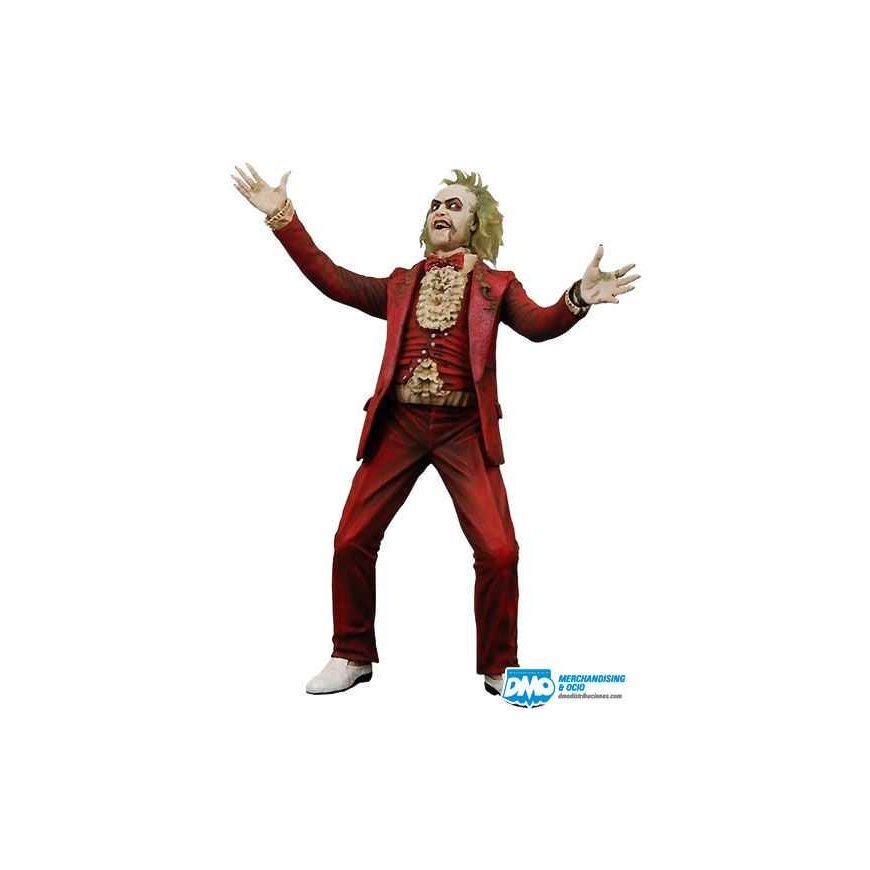 Neca Beetlejuice - Beetlejuice 1988 Punane Tuxedo figuur 18cm – 3