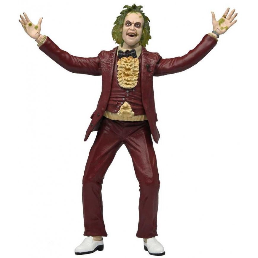 Neca Beetlejuice - Beetlejuice 1988 Red Tuxedo figure 18cm – 4