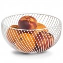 Metāla augļu grozs, Ø 26,5 cm, balts, ZELLER Metāla augļu grozs, Ø 26,5 cm, balts, ZELLER