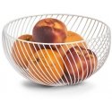 Metal fruit basket, Ø 26.5 cm, white, ZELLER