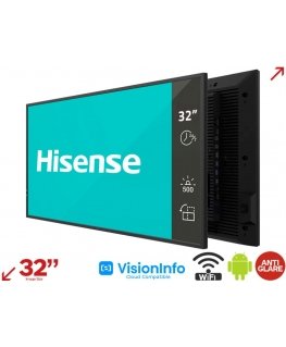 Hisense 32 inch Full HD IPS Digital Signage Monitor - 24/7 Operation