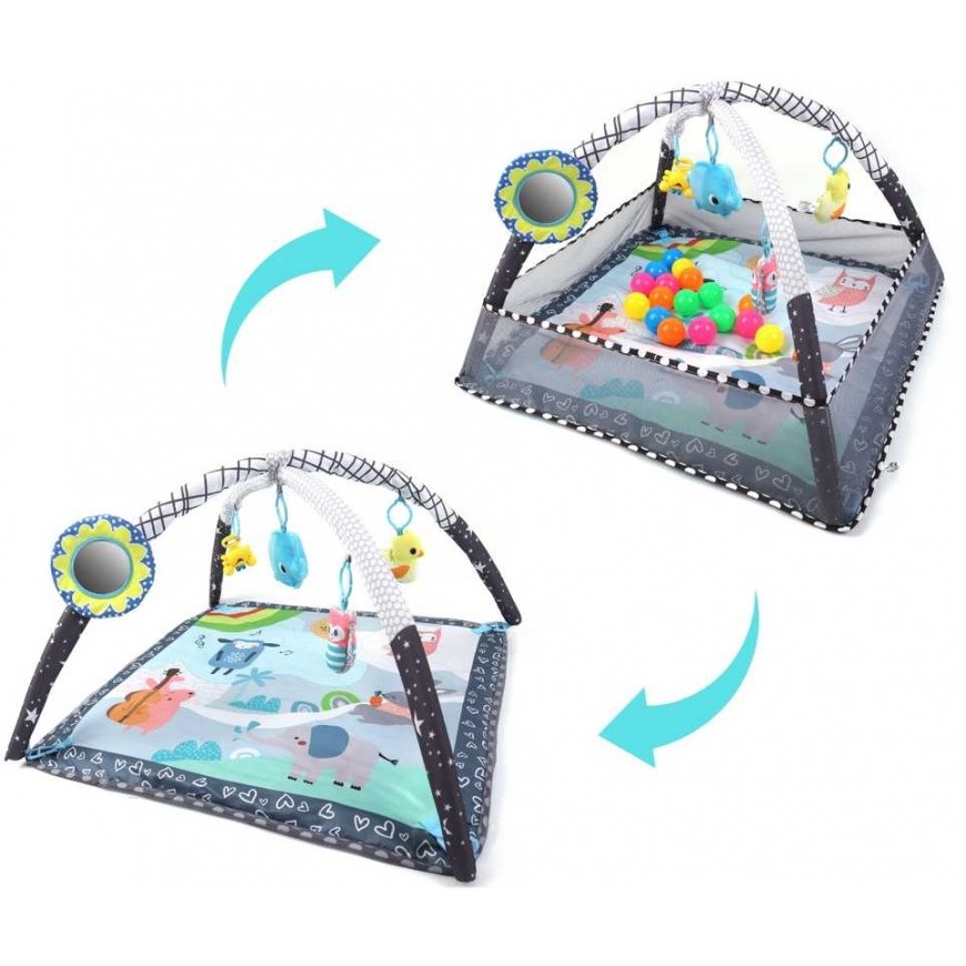 "TinyMini JL652-1A" 2 in 1 playpen with balls – 5