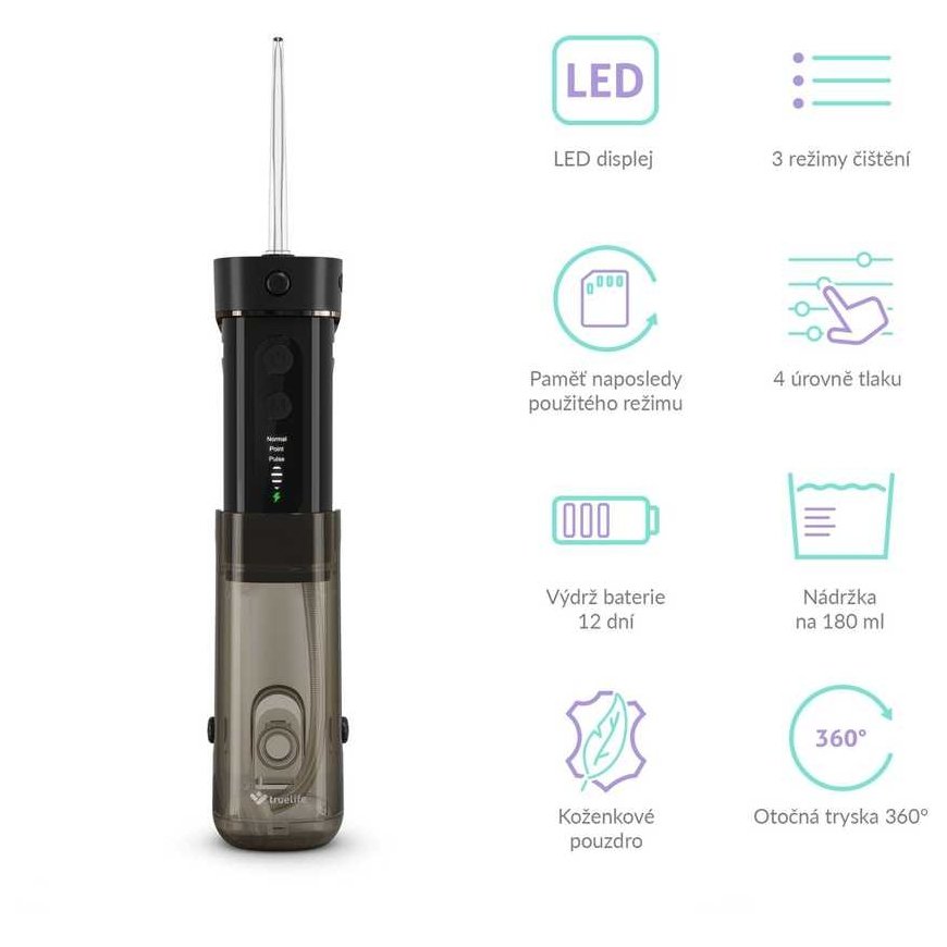 TrueLife Zobu birste TrueLife AquaFloss Mini