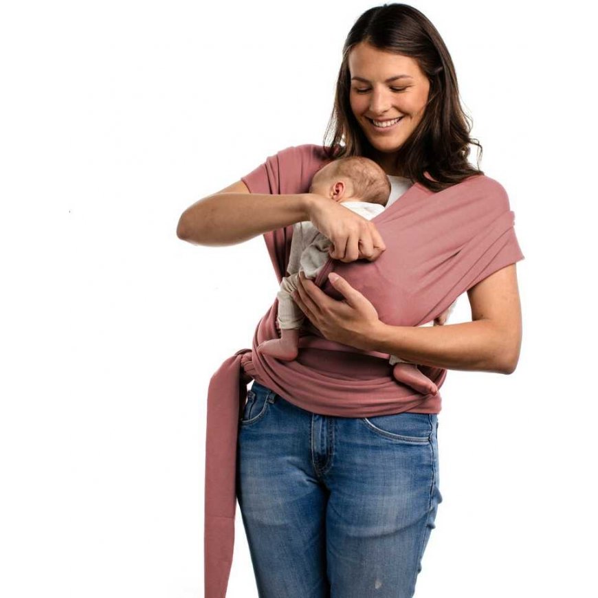 Boba Nosida Baby Carrier BOBA Wrap - dirty pink
