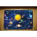 Marko Dywan bērniem ultra mīksts 100x150 - Kosmoss - angļu versija | kosmiska kolekcija Marko Dywan bērniem ultra mīksts 100x150 - Kosmoss - angļu versija | kosmiska kolekcija