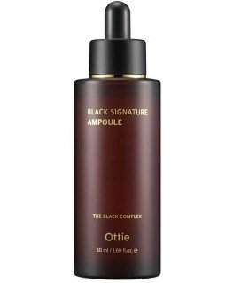 Bergamo OTTIE_Black Signature veido ampulė su sraigių gleivėmis, 50 ml